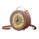 thumbnail image 2 of Bolso bandolera jinwen con reloj de piel sintética Rosa, 2 of 8