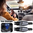 thumbnail image 3 of Wmool 120W 4-in-1 Fast Car Phone Charger Retractable Cable with Projection Star Light, 3 of 8