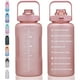 thumbnail image 1 of Botella de agua ST-YIBEN de 3 litros con marcador de tiempo, a prueba de fugas, sin BPA, 1 of 7