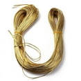thumbnail image 2 of 1 bundle PU Leather Thread Cord Flat for DIY Jewelry Making Dark Goldenrod 2x1mm 109.36 Yards(100m)/bundle, 2 of 3