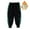 Black, variant on Esaierr Kids Teen Boys Fleece Sweatpants Jogger Pants Fall Winte Sweat Pants Little Big Boys Casual Trousers Elastic Waist Sport Active Pants with Pockets,Sizes 4-14 Years