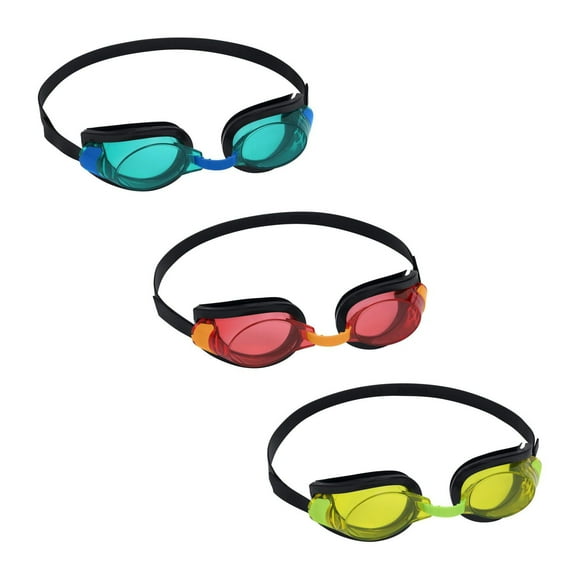 Bestway® Lunettes de natation 3 paires Aqua Burst Essential™ âgés de 7+