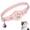 Pink, variant on MJSHUN Airtag Cat Collar Breakaway, Reflective Kitten Collar with Apple Air Tag Holder and1 Bell for Girl Boy Cats, High Visibility Night Strip, Adjustable Nylon Collar and Lightweight