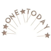 One Today Cupcake Toppers Glitter Cardstock Set of 12 pcs