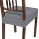 thumbnail image 1 of Juego de 4 Fundas para Asiento de Silla de Comedor SearchI en Jacquard Gris, 1 of 8