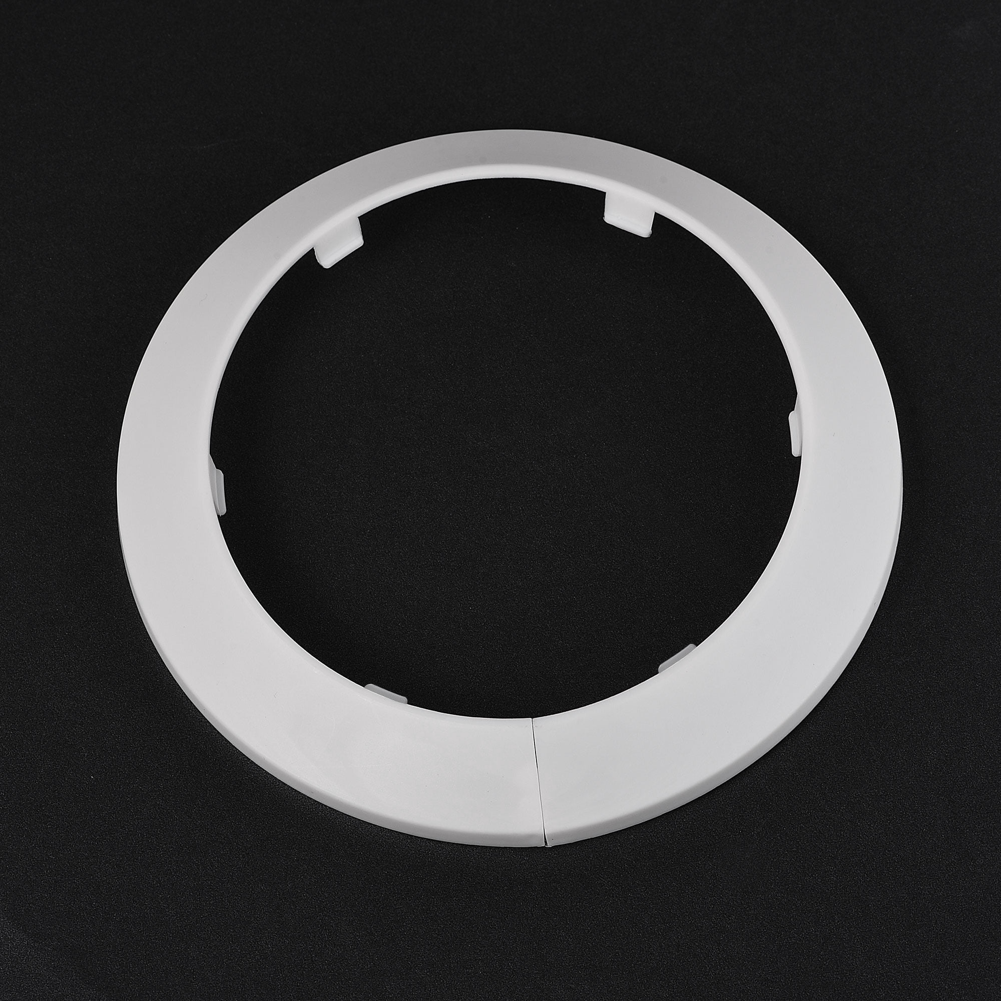 Unique Bargains Plastic Escutcheon Water Pipe Drain Cover 4.49" ID x 6.06" OD x 0.55" H