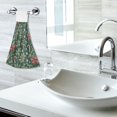thumbnail image 5 of Yayeee Kitchen Hanging Hand Towels Set of 2 with Loop Bathroom Absorbent Tie Towel, Christmas Candy Cane, 5 of 7