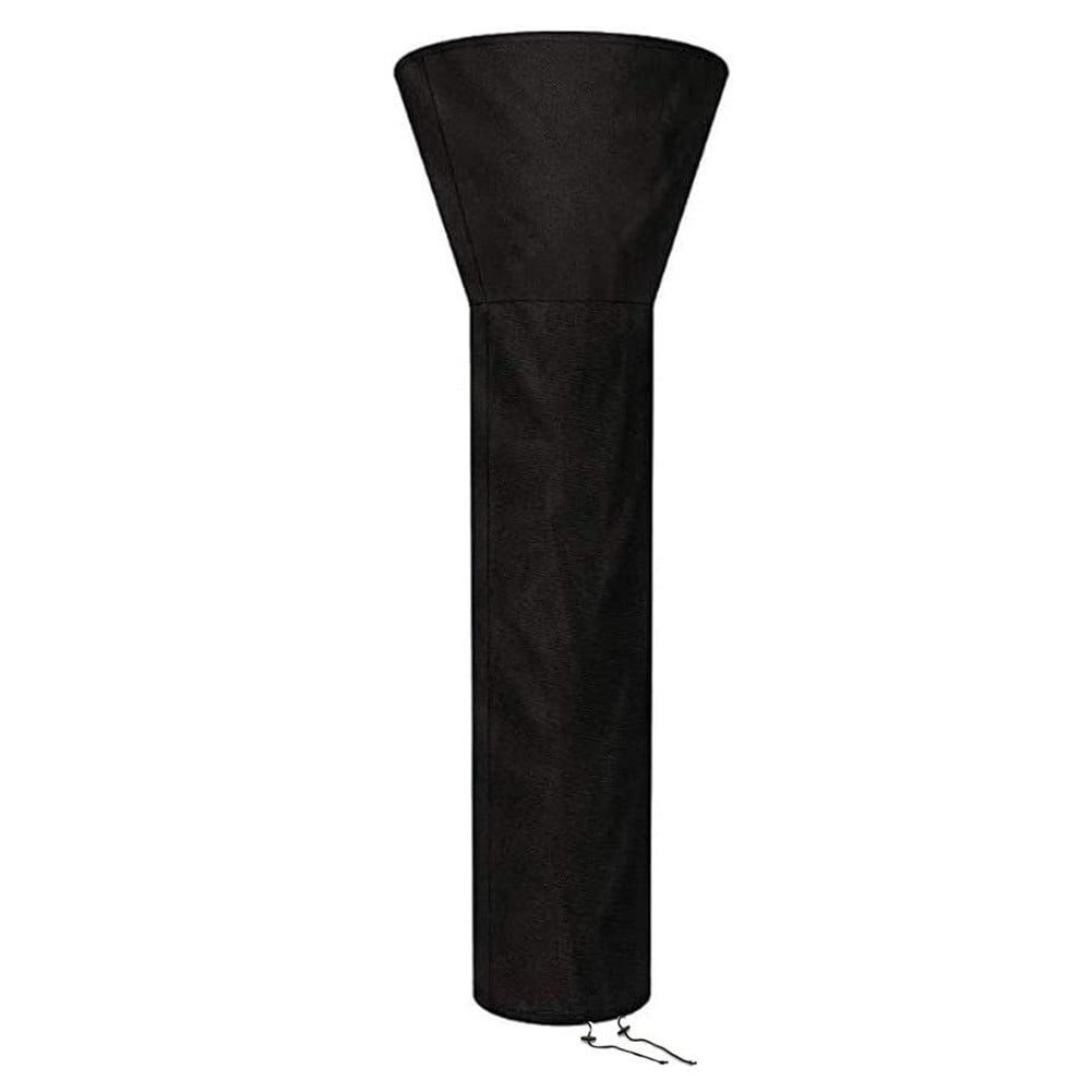 Outdoor Heavy Duty Waterproof Black Patio Heater Cover Furniture Protector