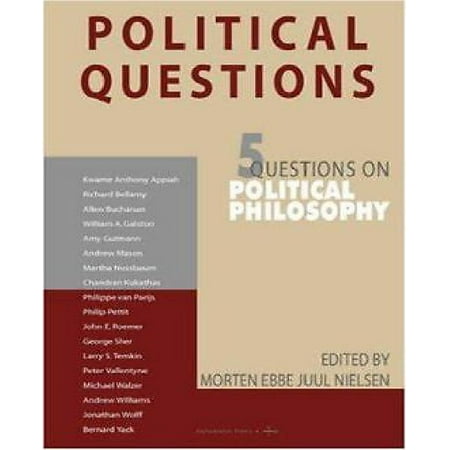 Political Questions: 5 Questions on Political Philosophy - Walmart.com
