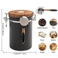 thumbnail image 5 of Recipiente Hermético para Café de 1800 Ml, para Almacenar Alimentos de Cocina, con Rastreador de Fecha y Cuchara., 5 of 5