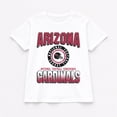 thumbnail image 6 of Women's Gameday Couture White Arizona Cardinals Oversized All-Time Classic Flowy T-Shirt, 6 of 6