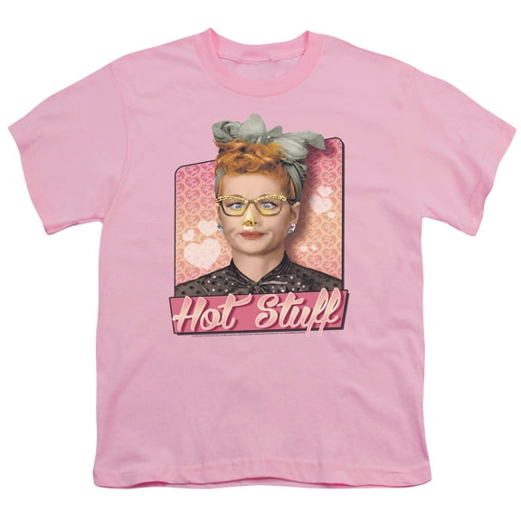 I Love Lucy - Hot Stuff - Youth Short Sleeve Shirt - X-Large