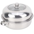 thumbnail image 2 of Ymiko Stainless Steel 28CM Steamer Pot, 2 of 8