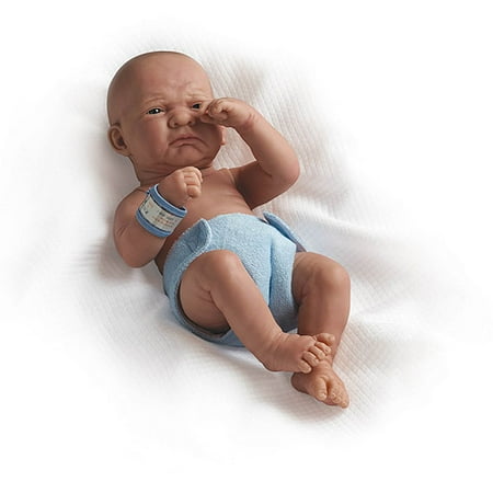 JC Toys La Newborn 15" First Day Real Boy Doll
