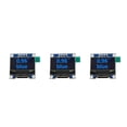thumbnail image 3 of Langgg Display Modules LCD Displays I2C/IIC Port 4 Pin Self-lighting OLED Board Displayed Fitting Self Luminous LED Screens Blue 3Set, 3 of 6