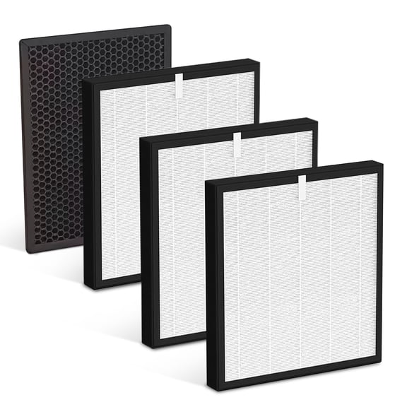 TZ-K2 Replacement Filter for Tolife Air Purifier Filter, Ture H13 HEPA TZ K2 A Air Purifier Filter, 3 Pack