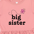 thumbnail image 4 of Inktastic Big Sister Butterfly Announcement Girls Toddler Dress, 4 of 5
