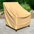 thumbnail image 3 of Budge XSmall Beige Patio Outdoor Chair Cover, All-Seasons, 3 of 8