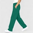 thumbnail image 6 of IFNWSV Boys Sweatpants Solid Fleece Lined Thermal Elastic Waist Side Pocket Casual Joggers Winter Long Pants Army Green 5-6 Years, 6 of 7