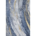 thumbnail image 2 of Addison Rugs Mayfield Premium Machine Washable Transitional Swirls Blue Rectangle Rug, 9' x 12', 2 of 7
