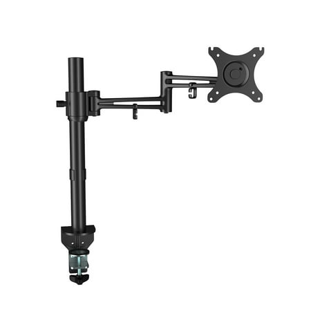 Loctek Full Motion Desk Monitor Arm Swing Mount Stand Fits 10 inch -27  inch  LCD Computer Clamping 22 lbs. (Best Monitor Arm For Thunderbolt Display)