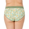 thumbnail image 3 of Kindly Yours Women's So Comfy Crossover Waist High Cut Panties, 2-Pack, Sizes XS-XXXL, 3 of 10