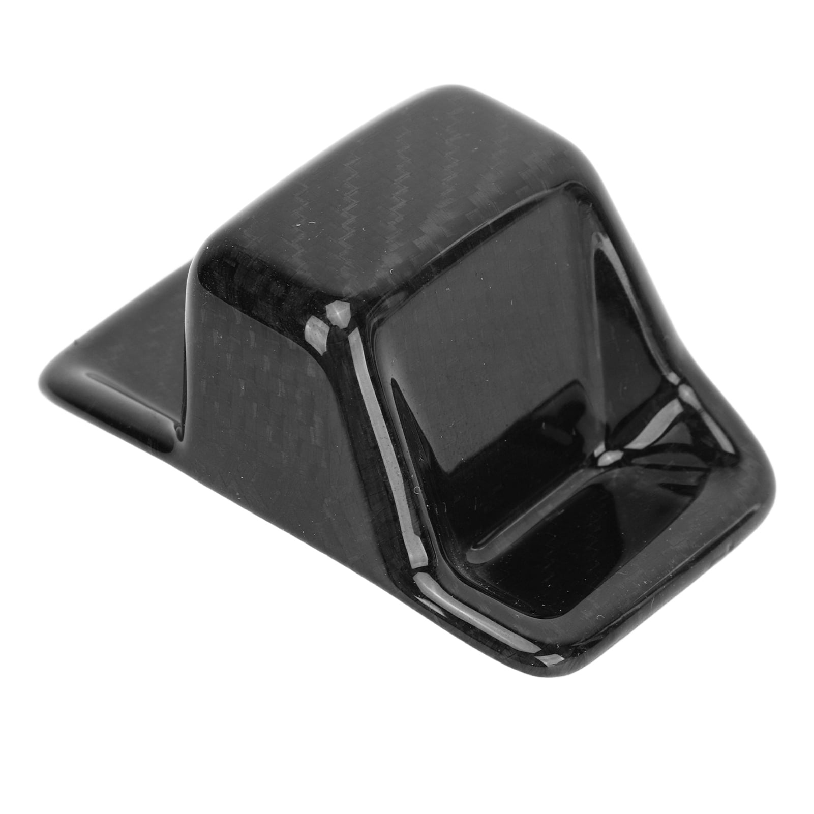 Gear Shift Knob Cover Carbon Fiber Gear Shifter Head Decoration Cover for A3 S3 RS3 8Y 2021+ Black