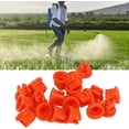thumbnail image 6 of 20Pcs Flat Fan Spray Tip, Spray Nozzle Tips Uniform Spray Distribution 110 Degree Agricultural Sprayer Atomizing Nozzle for Backpack Sprayer, Garden Spray, Agricultural Greenhouse Spray. (Red), 6 of 7