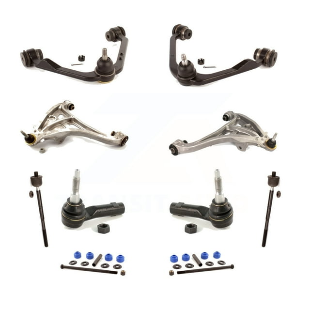 Front Control Arms Assembly And Lower Ball Joints Tie Rods Link Sway Bar Suspension Kit (10Pc) For 2004 Ford F-150 Heritage RWD with Supercharged 11th Digit Of Vin Is K N or F