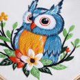 thumbnail image 3 of RONSHIN Owl Embroidery Kit For Beginners, Animal Stamped Pre Printed Embroidery Kits, Starter Needlepoint Kits With Instructions Clothes Hoops Threads Needles, 3 of 9