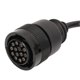 thumbnail image 1 of 2 Pcs OBD2 16 Pin Connector Cable OBD Diagnostic Extension Adapter Cable Harness Replacement for Chrysler, 1 of 4