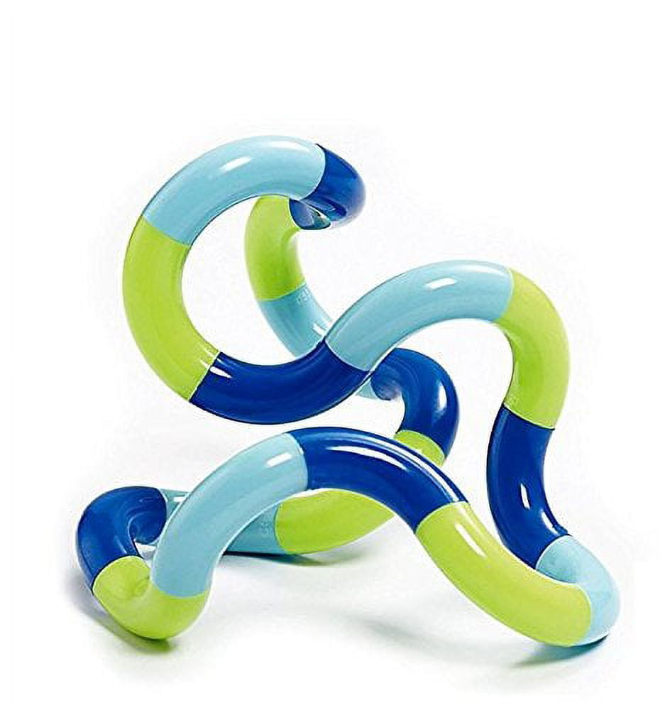 Tangle Jr. Classic Sensory Fidget Toy, Set of 3, Lime Green, Purple Pink, Orange Yellow