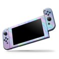 thumbnail image 2 of Design Skinz - Compatible with Nintendo Switch Console + Joy‑Con - Skin Decal Scratch-Resistant Removable Vinyl Wrap Cover - Iridescent Dahlia v1, 2 of 5