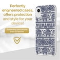 thumbnail image 2 of Case Yard iPhone-XR Case Clear Soft & Flexible TPU Ultra Low Profile Slim Fit Thin Shockproof Transparent Bumper Protective Cover Drop Protective Cell Phone Cases (Elephant Pattern), 2 of 8