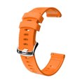 thumbnail image 1 of Correa de reloj de silicona con patrón de rombo, reemplazo de la correa de silicona para Garmin / HUAWEI / Samsung 20 mm, naranja sidaley EL2641-04, 1 of 2