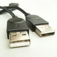 thumbnail image 4 of USB 2.0 Power Charge Data 1 Female to 2 Male Cable Converter Adapter,Black, 4 of 5
