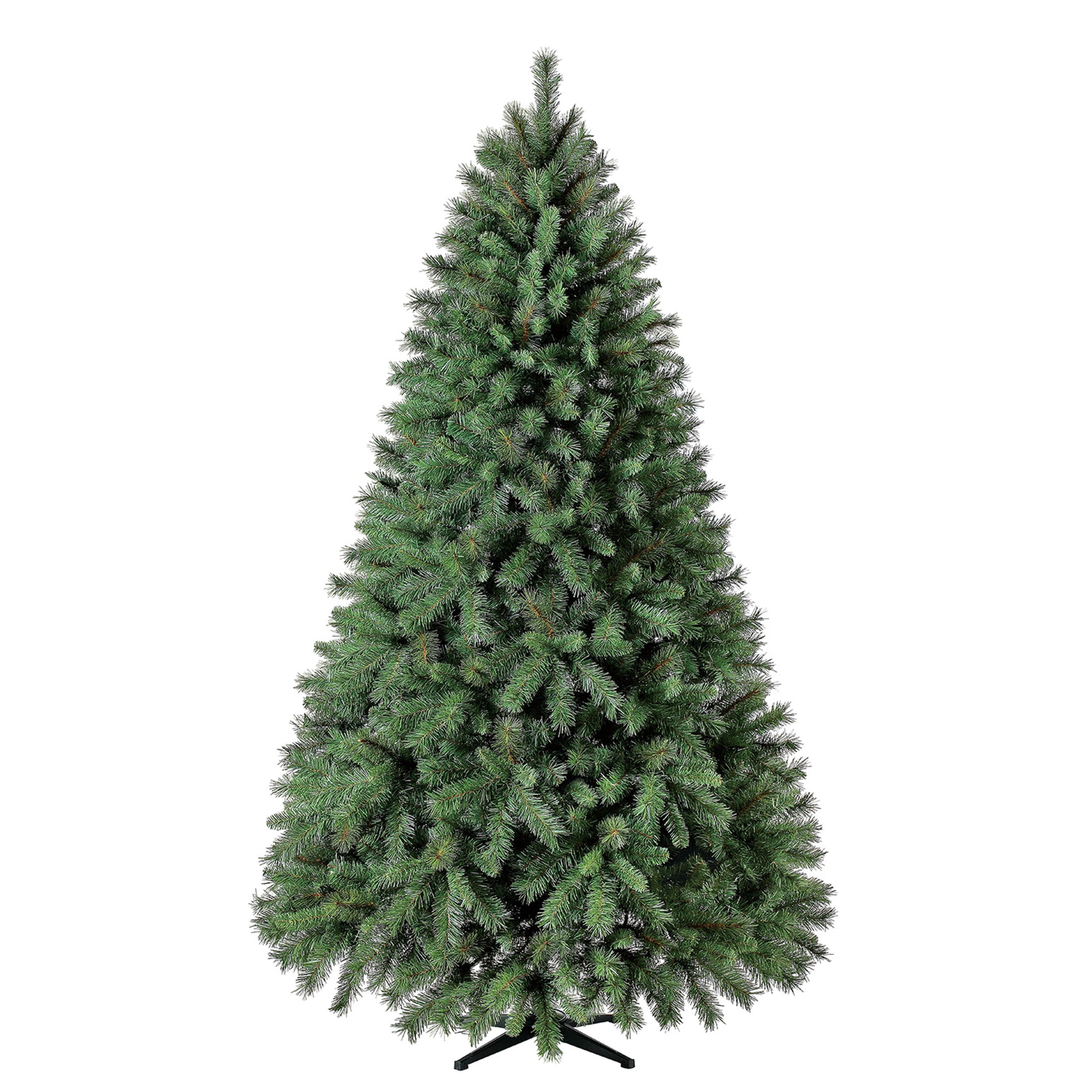 7.5' Non-Lit Donner Fir Artificial Christmas Tree, by Holiday Time