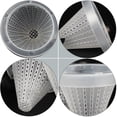 thumbnail image 4 of Miangastore White Plastic Fish Tank Feeder with Sucker for Earthworm Storage and Easy Cleaning 4 Pieces, 4 of 7
