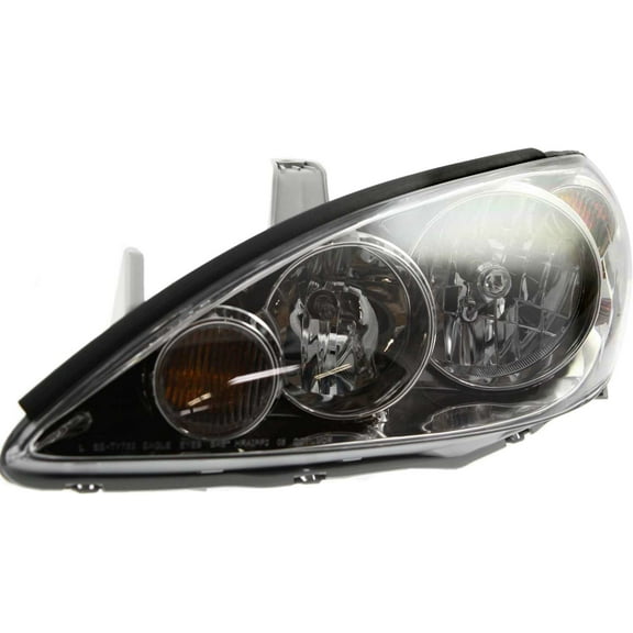 Headlight Compatible With 2005-2006 Toyota Camry Left Driver Halogen With bulb(s)