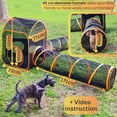 thumbnail image 3 of Portable Outdoor  Enclosure - Cube  Run with Tunnel for Indoor Cats, 3 of 5