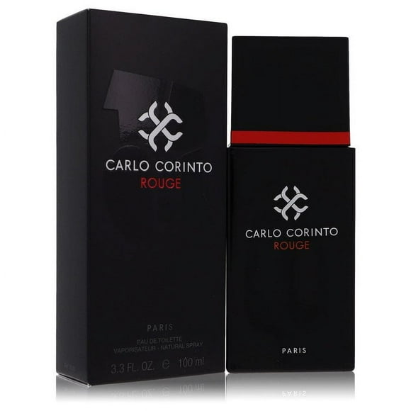 Carlo Corinto Rouge by Carlo Corinto Men Eau De Toilette Spray 3.4 oz Pack of 3