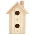 thumbnail image 4 of Birdhouse, Wood Birdhouse Durable Garden Birdhouse Wooden Bird House Crafting Birdhouse  For Garden For Backyard For Outdoor For Balcony ANGGREK Bird Feeding House, 4 of 8