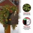 thumbnail image 5 of Vikakiooze Christmas Pineal Mailbox Wreath Home Led , Luminous Twig Vine Decorations, Christmas Gift & Decor, Christmas Decorations, 5 of 7