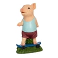 thumbnail image 2 of Resin Pig Figurine Decorative Animal Figurine Cute Garden Statue Realistic Ornament Small Pig Sculpture for Desktop Farm Indoor Decoration style A, 2 of 9