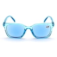 thumbnail image 3 of V.W.E. Transparent Fun Color Fully Tinted Reading Glasses - UV Protection Sunglasses Reader CR26 +1.75, 3 of 4
