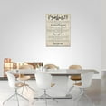 thumbnail image 4 of Christian Motivational Wall Art Psalm 23 Wall Decor Religous Bible Verse Inspirational Quotes Canvas Prints Retro Framed Artwork for Bedroom Living Room Church 12"x16", 4 of 6