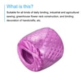 thumbnail image 5 of Uxcell Polyester Nylon Plastic Rope Twine Bundled for Packing ,200m Purple 2 pack, 5 of 6