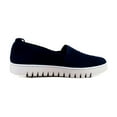 thumbnail image 6 of Vionic Uptown Aline Women's Loafers & Slip-Ons Navy Blazer Waxed Suede Size 7 M, 6 of 8