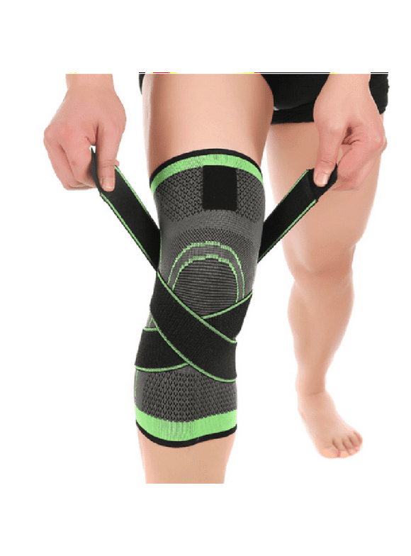 Knee Braces for Knee Pain Women & Men - 2 Pack Knee Brace for Knee Pain Set, Knee Brace Compression Sleeve, Knee Support for Knee Pain Meniscus Tear, ACL & Arthritis Pain Relief - Knee Sleeves, Green