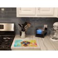 thumbnail image 2 of Cairn Terrier Hippie Dawg Glass Cutting Board Large 12 in x 15 in, 2 of 5